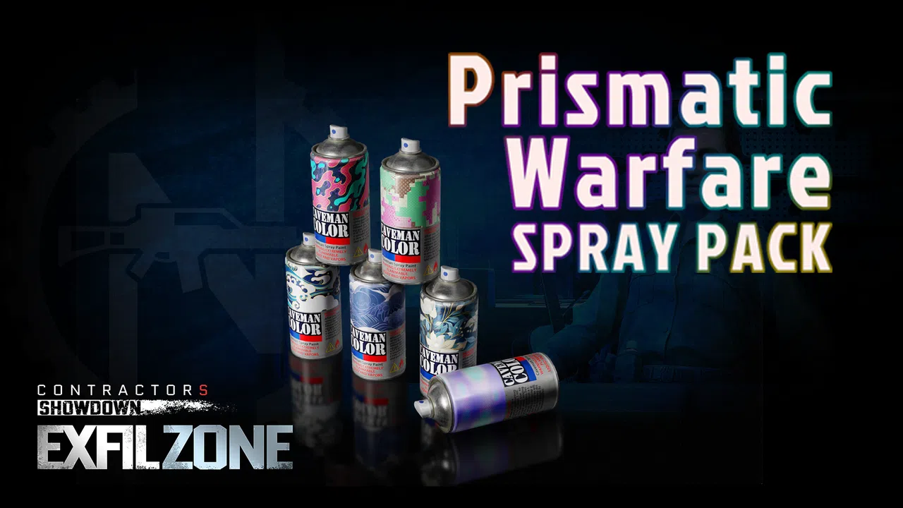 Contractors Showdown : ExfilZone - Prismatic Warfare Spray Pack Screenshot 0