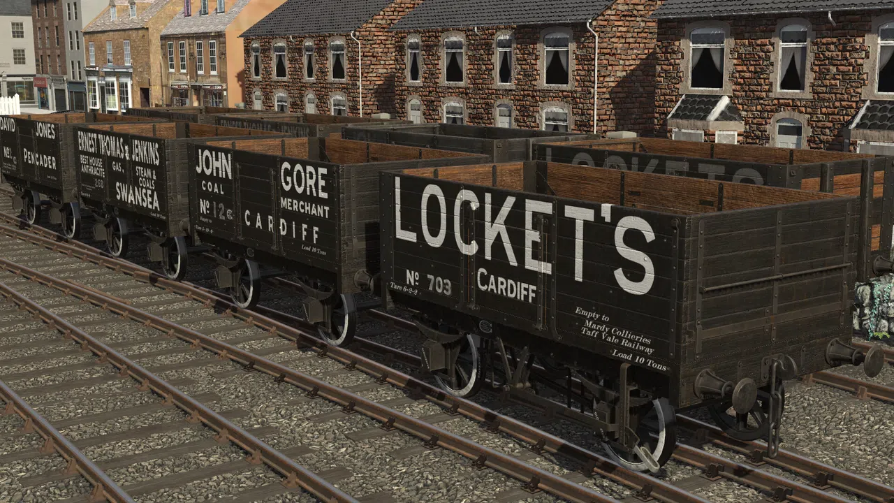 Trainz 2019 DLC - GWR/BR Private Owner Wagon Pack 1 Screenshot 4