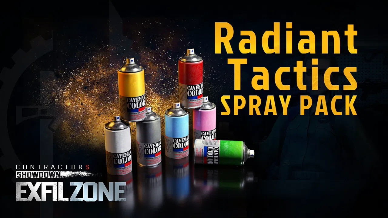 Contractors Showdown : ExfilZone - Radiant Tactics Spray Pack Screenshot 0