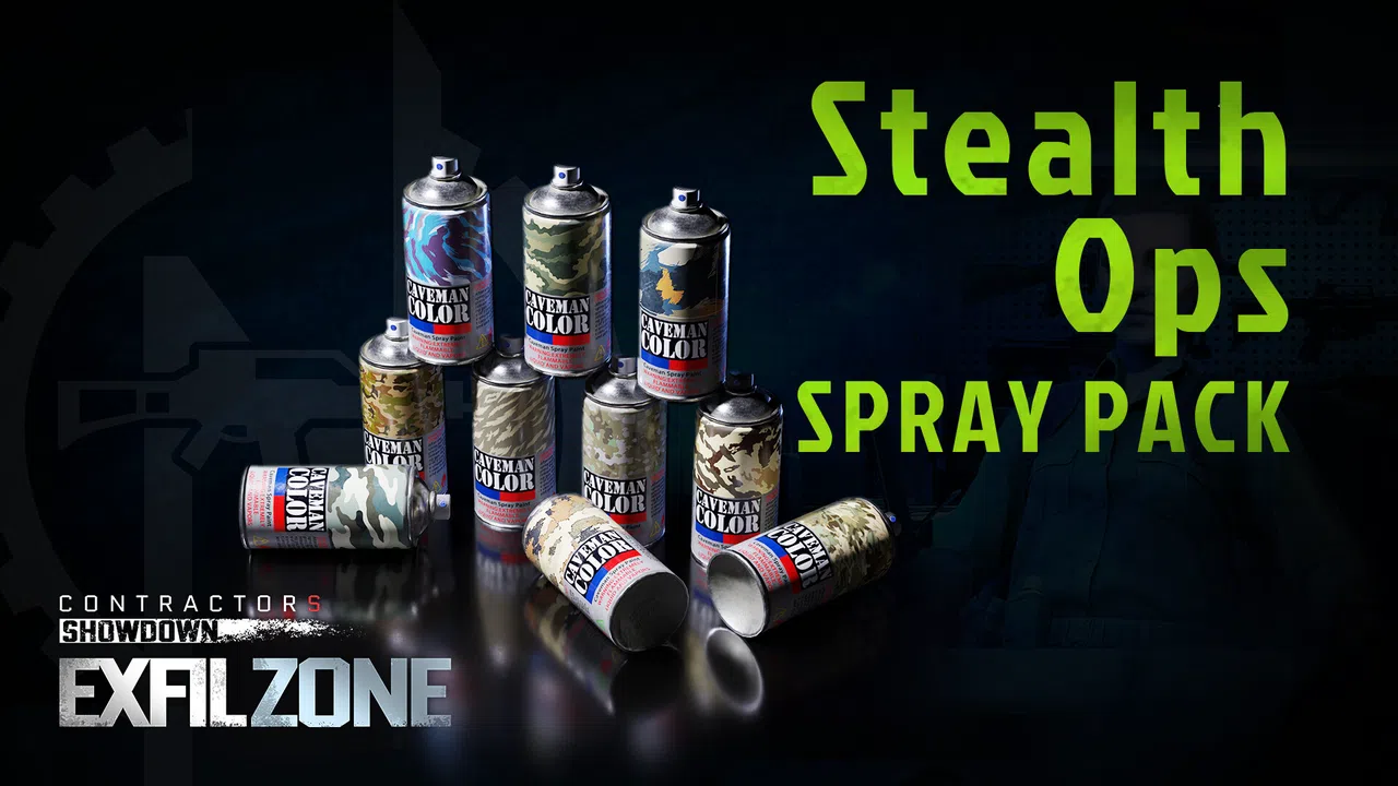 Contractors Showdown : ExfilZone - Stealth Ops Spray Pack Screenshot 0