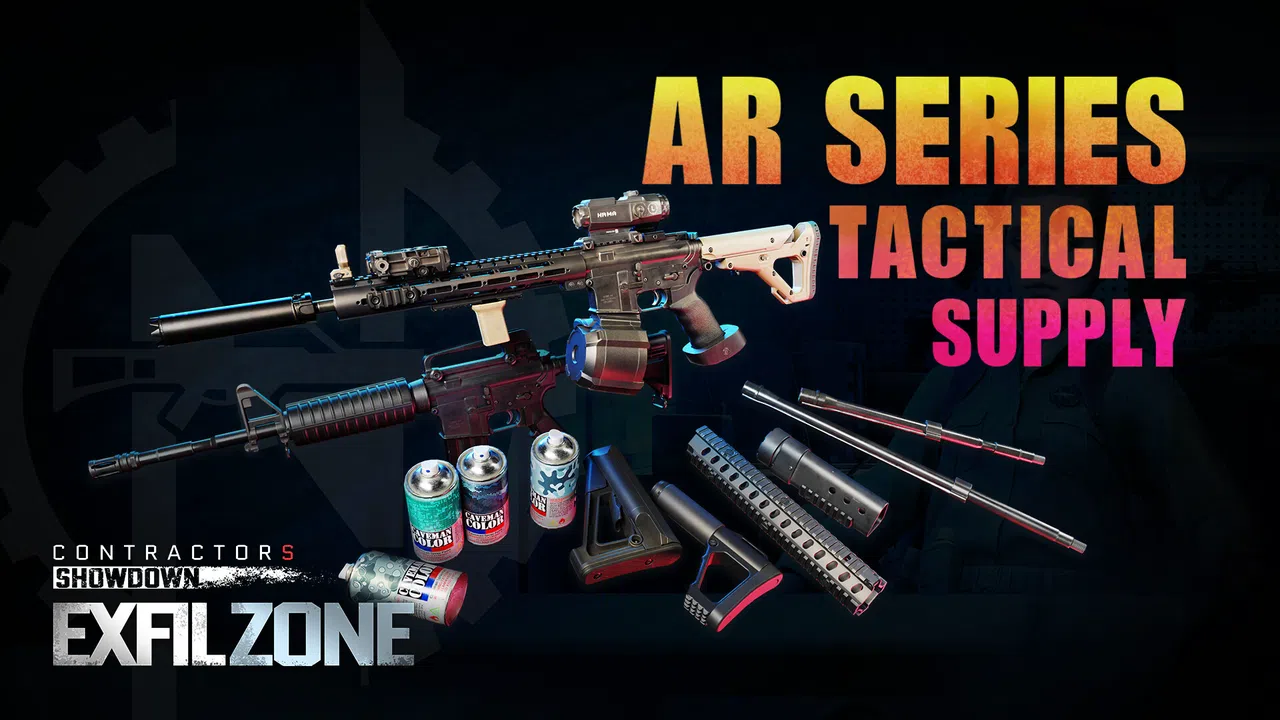 Contractors Showdown : ExfilZone - Anna's AR series M4A1 Tactical Supply Pack Screenshot 0