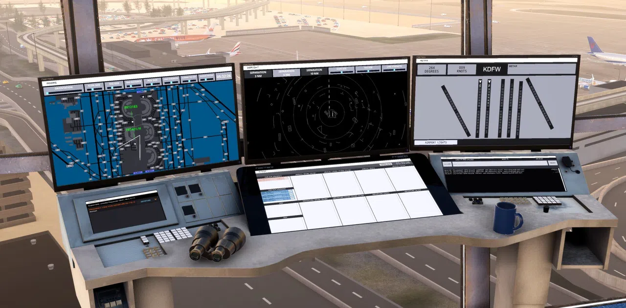 Tower! Simulator 3 - KDFW Airport Screenshot 4