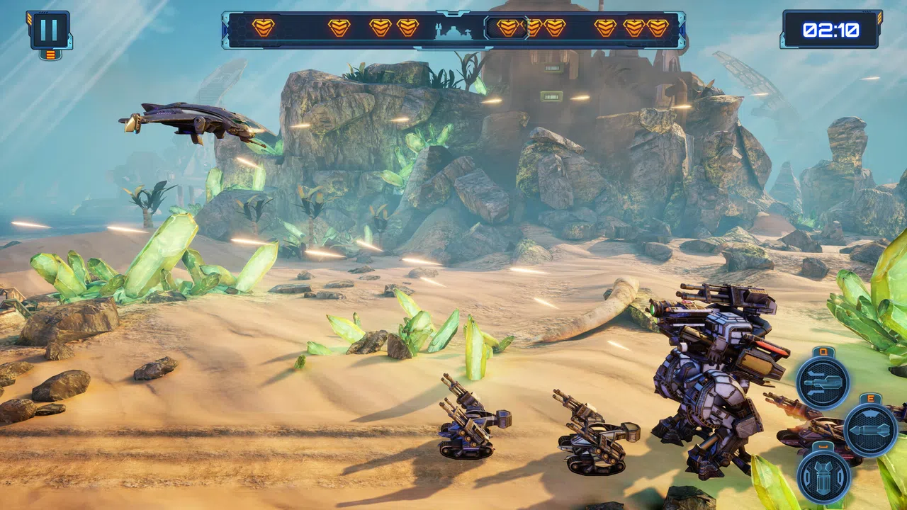 Red Siren: Space Defense Screenshot 9