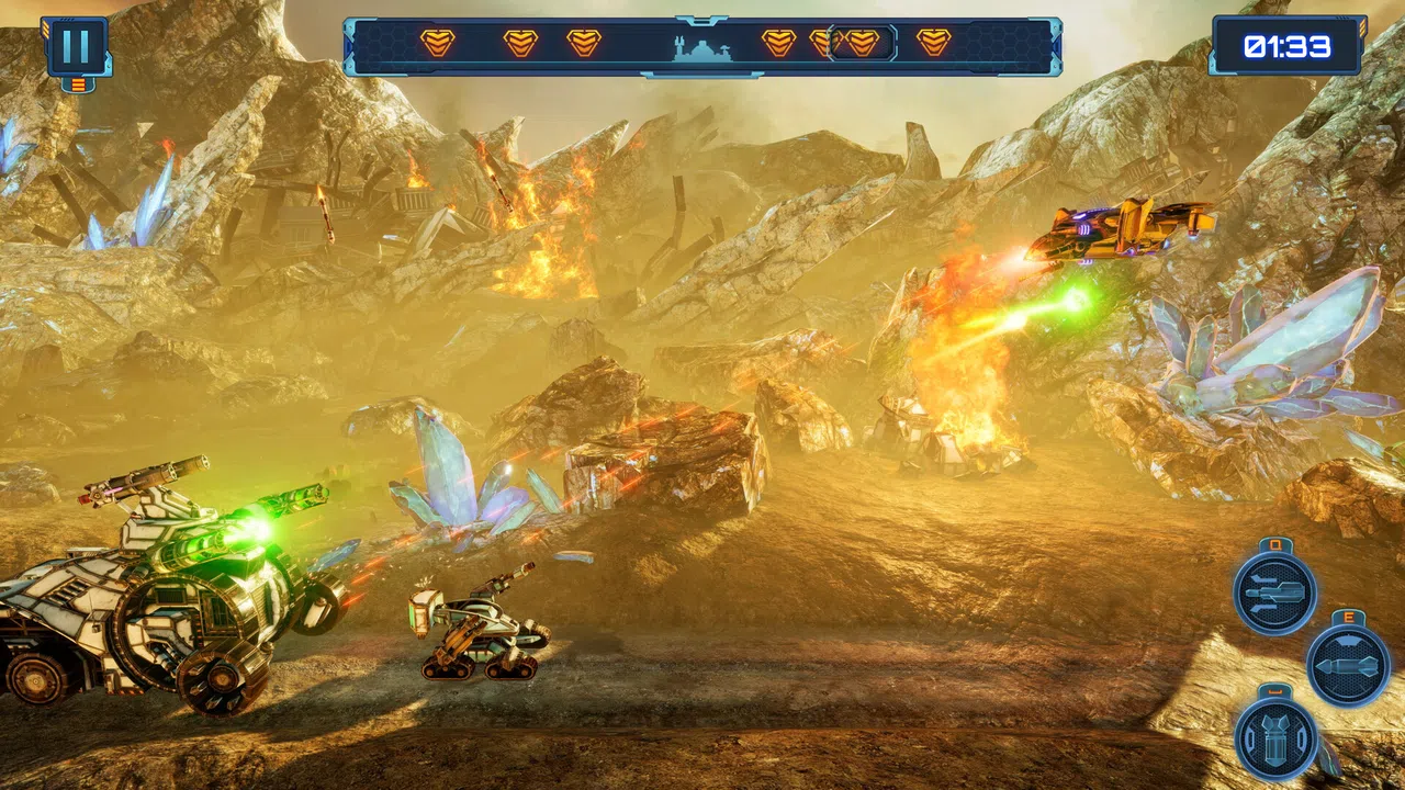 Red Siren: Space Defense Screenshot 12
