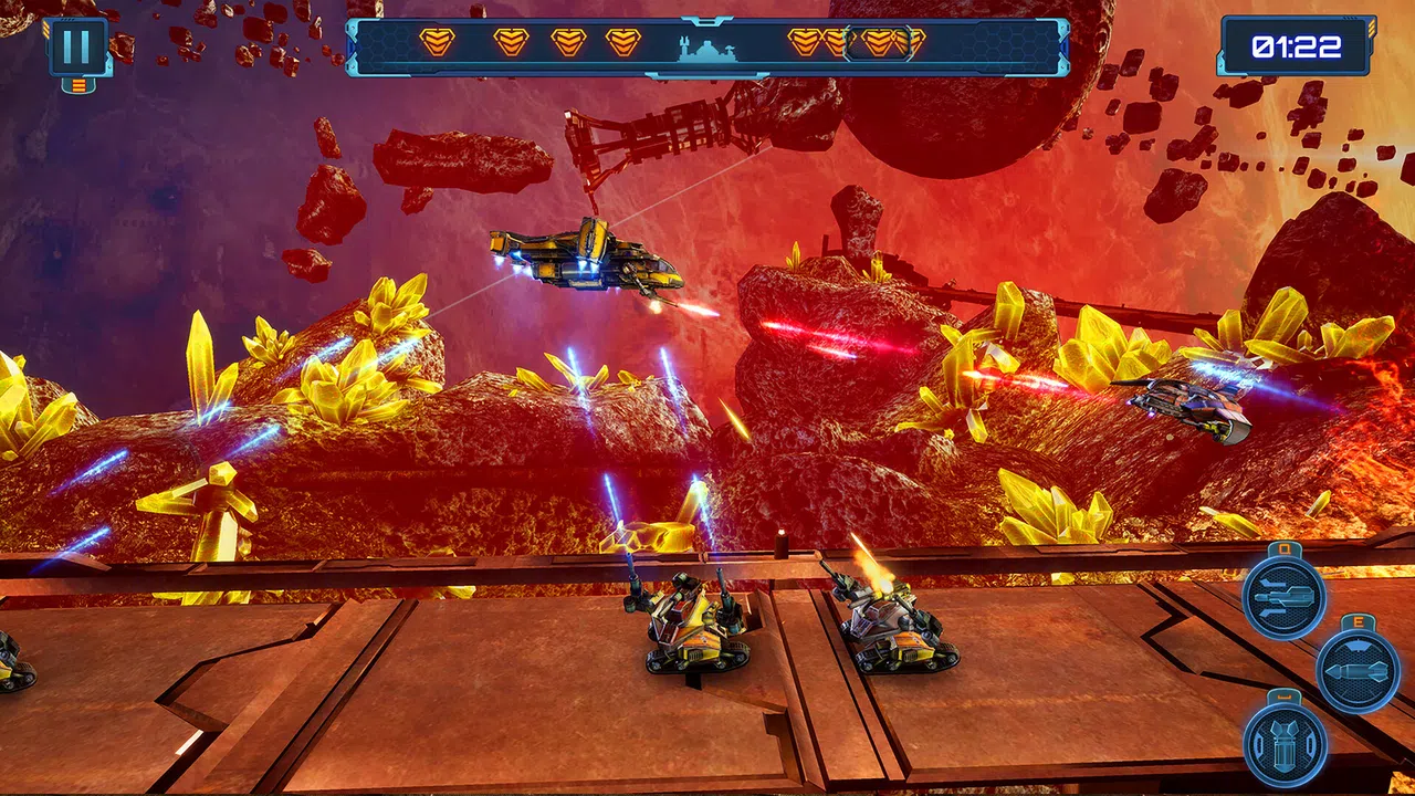 Red Siren: Space Defense Screenshot 5
