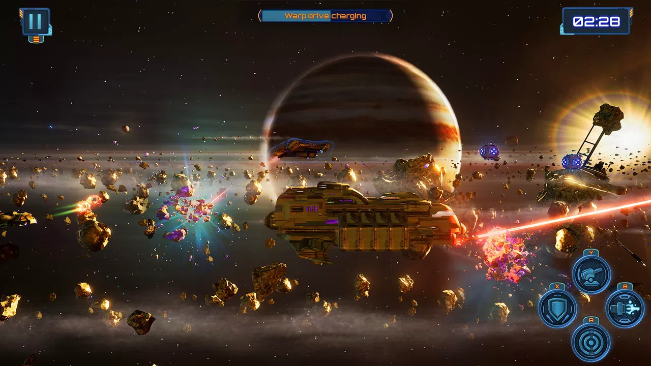 Red Siren: Space Defense Screenshot 2