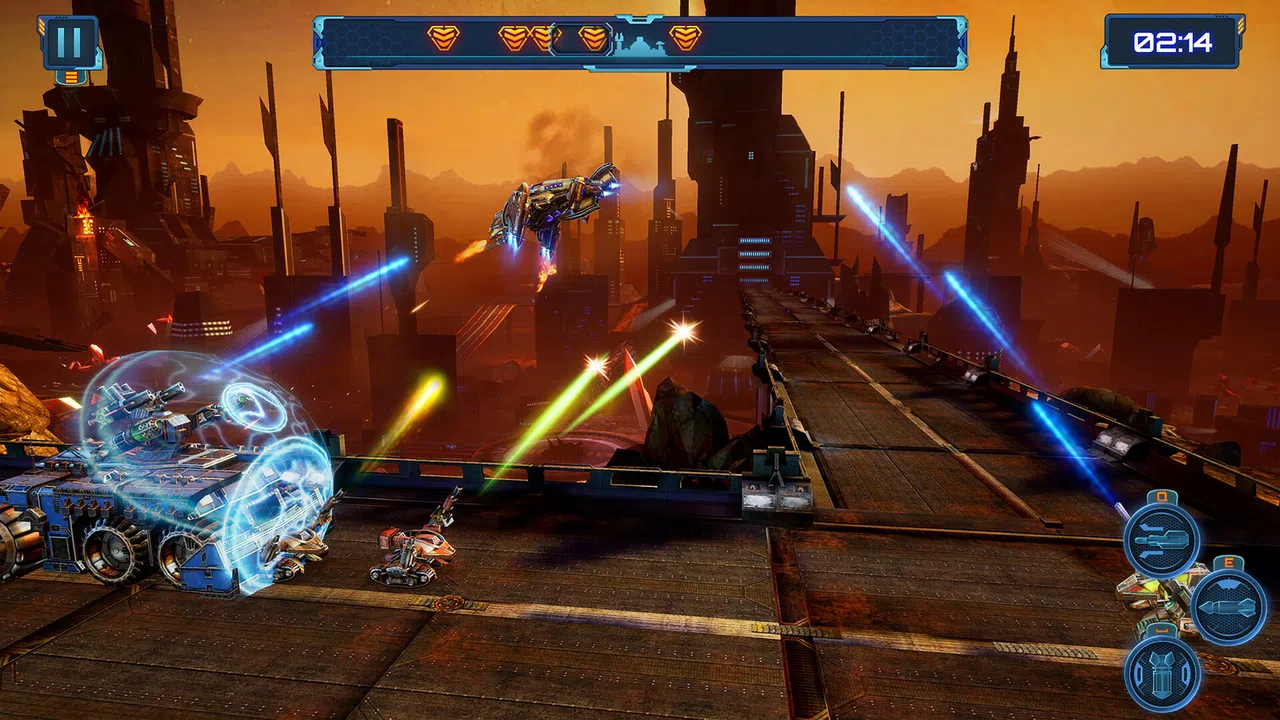 Red Siren: Space Defense Screenshot 4