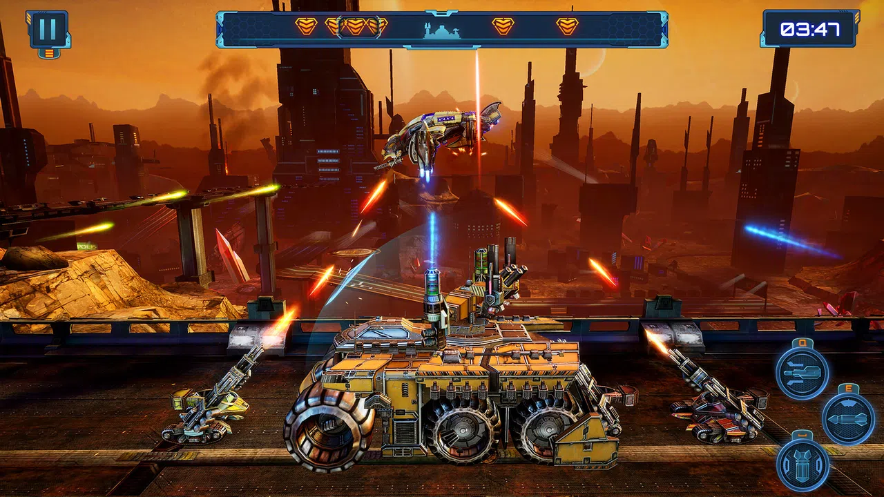 Red Siren: Space Defense Screenshot 0