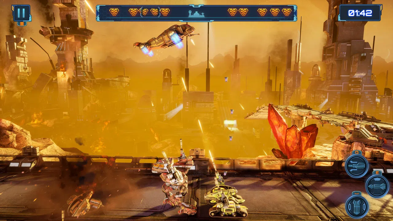 Red Siren: Space Defense Screenshot 8