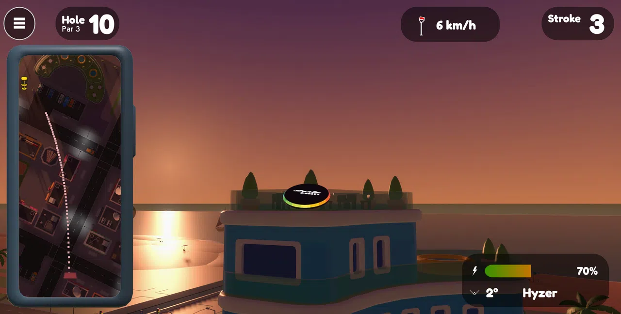 Disc Golf City Demo Screenshot 2