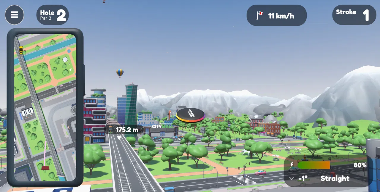 Disc Golf City Demo Screenshot 3