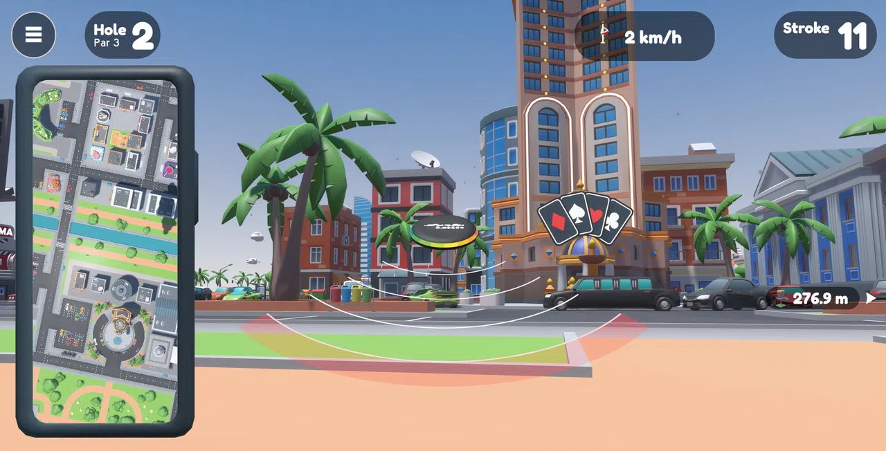 Disc Golf City Demo Screenshot 6