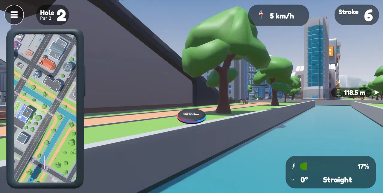 Disc Golf City Demo Screenshot 4