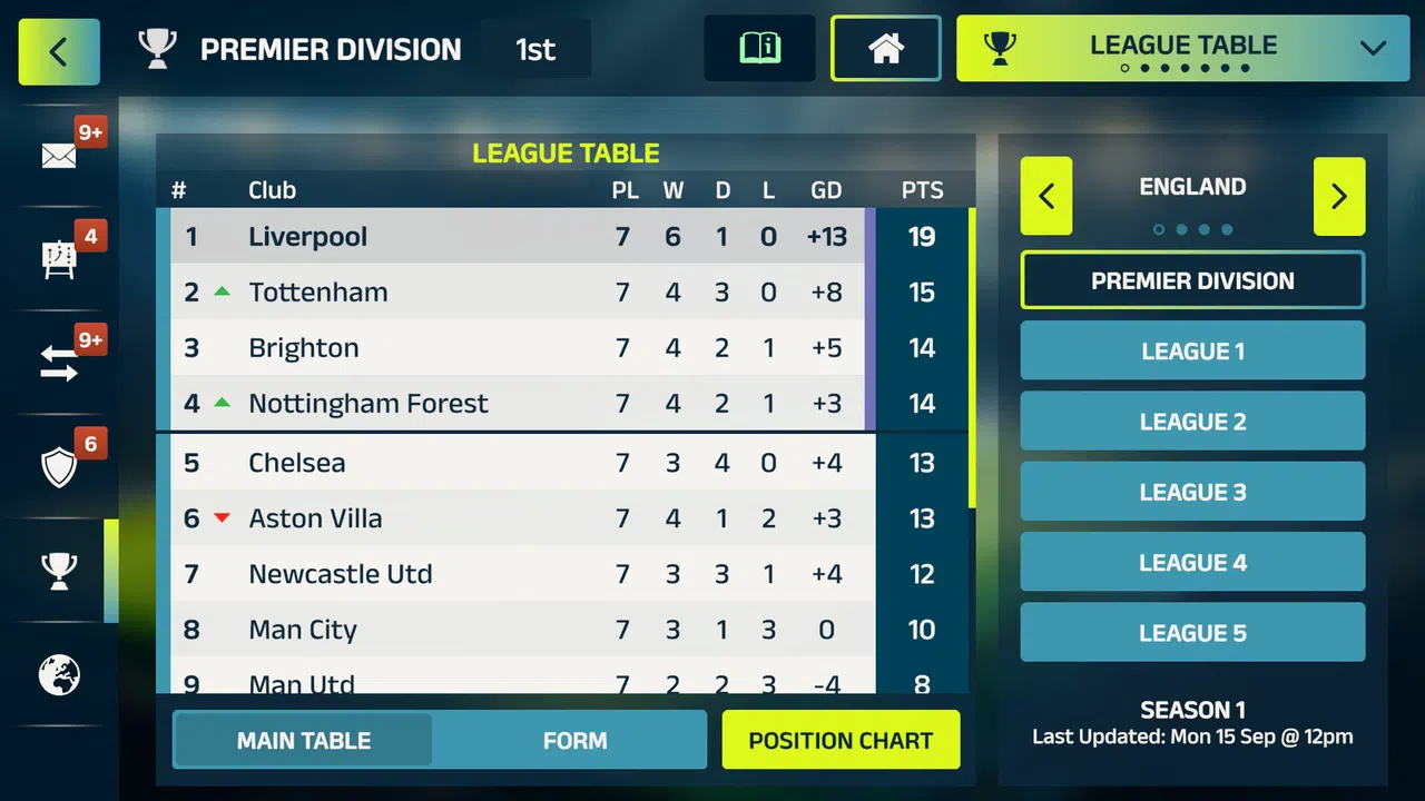 Football Club Manager 26 LIVE Screenshot 0