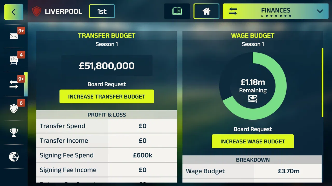 Football Club Manager 26 LIVE Screenshot 3