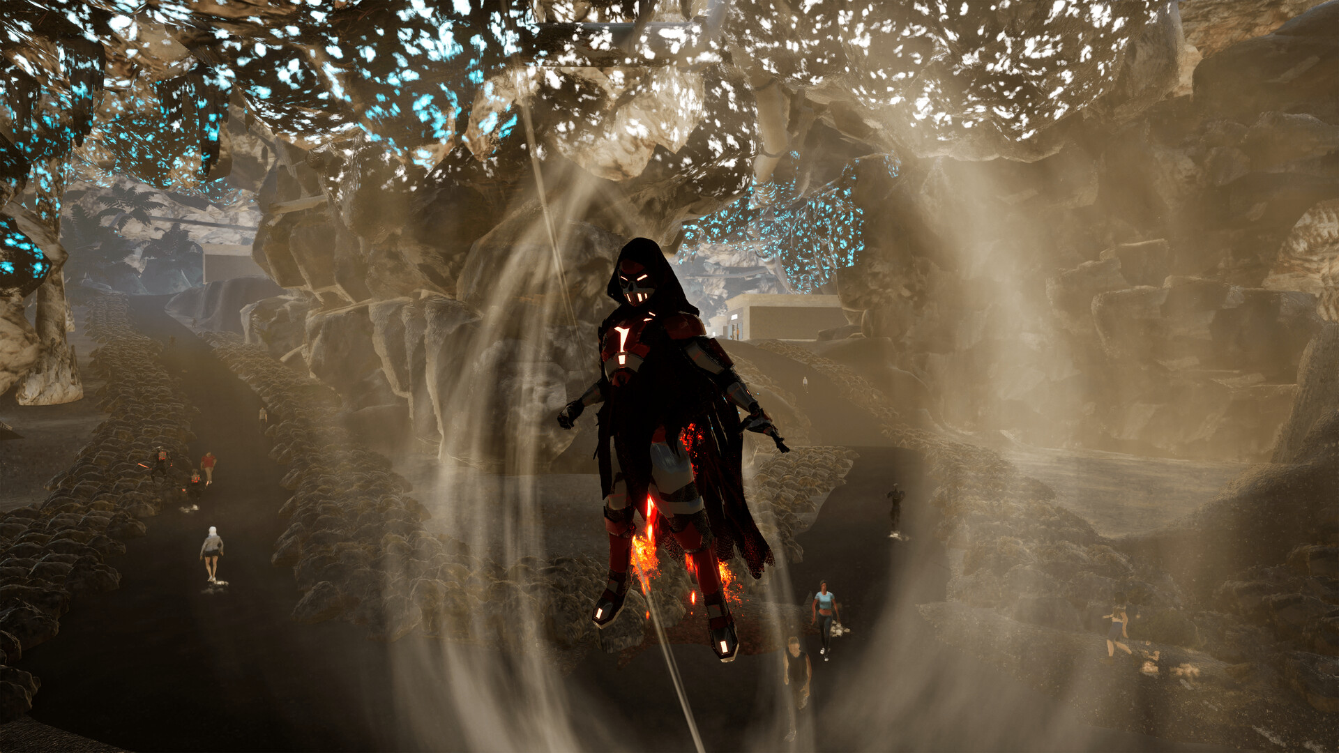 Exo Mayhem: Open-World Supervillain Simulator Screenshot 1