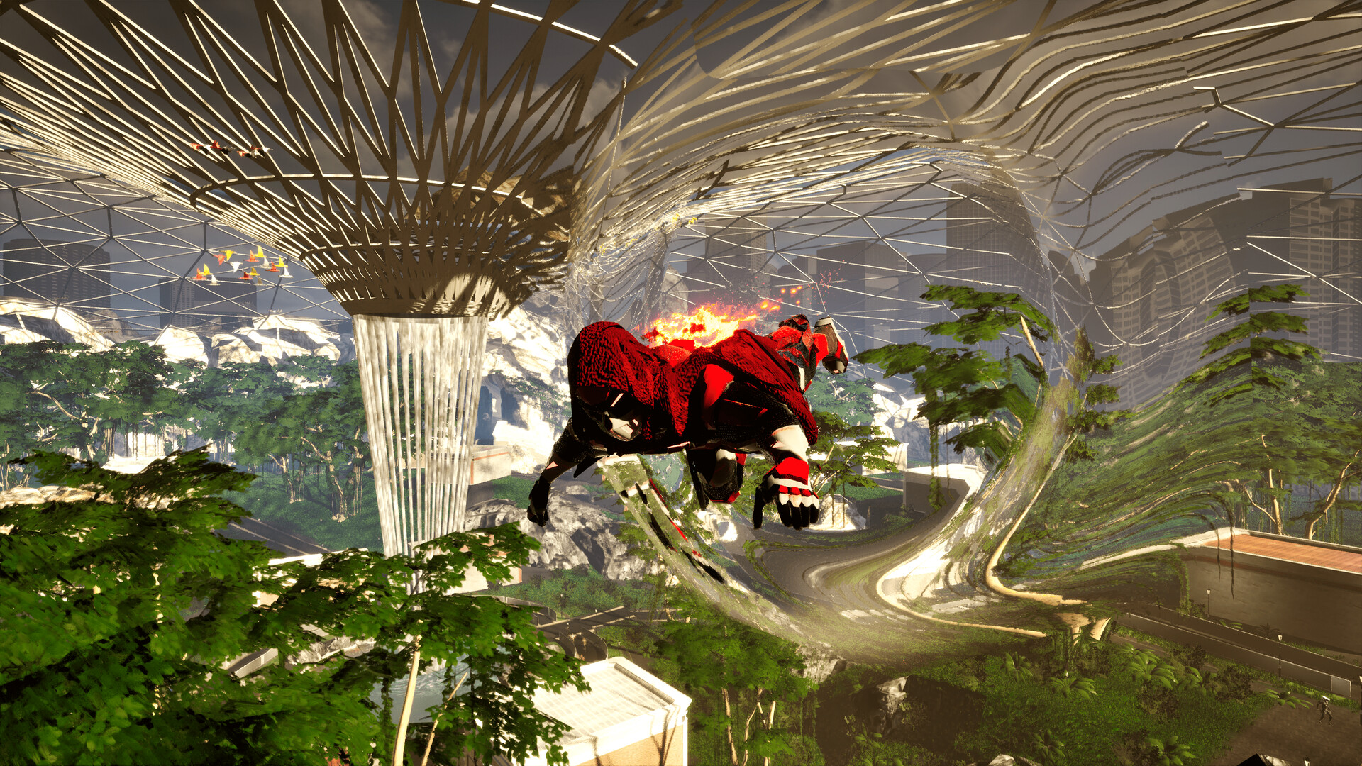 Exo Mayhem: Open-World Supervillain Simulator Screenshot 3