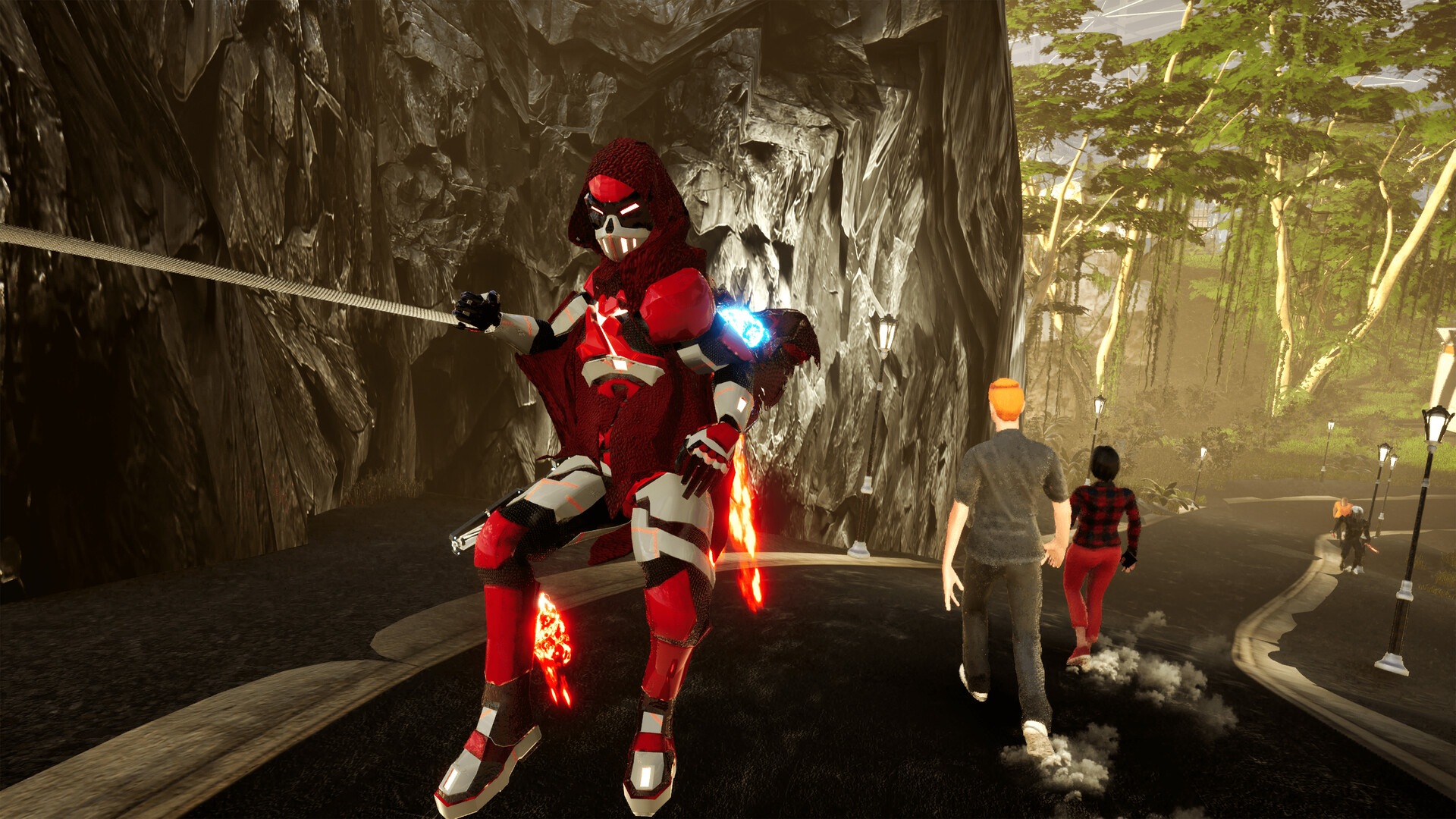 Exo Mayhem: Open-World Supervillain Simulator Screenshot 5