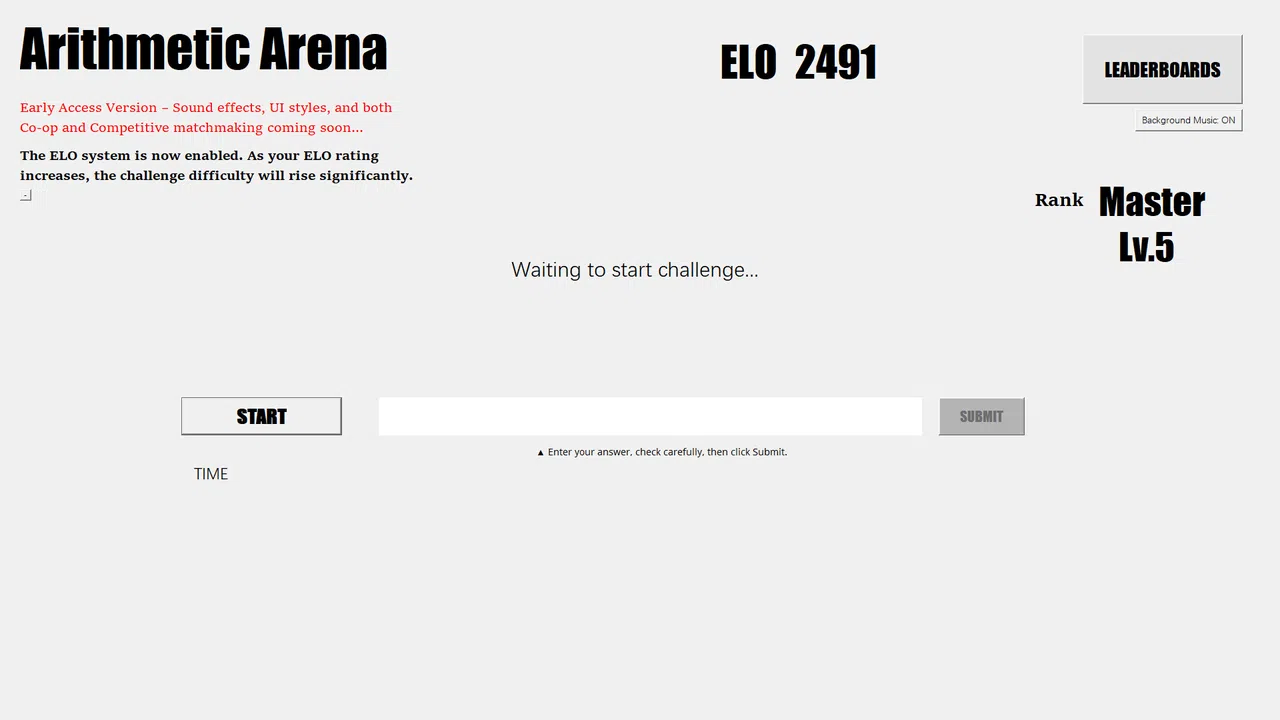 Arithmetic Arena Screenshot 4
