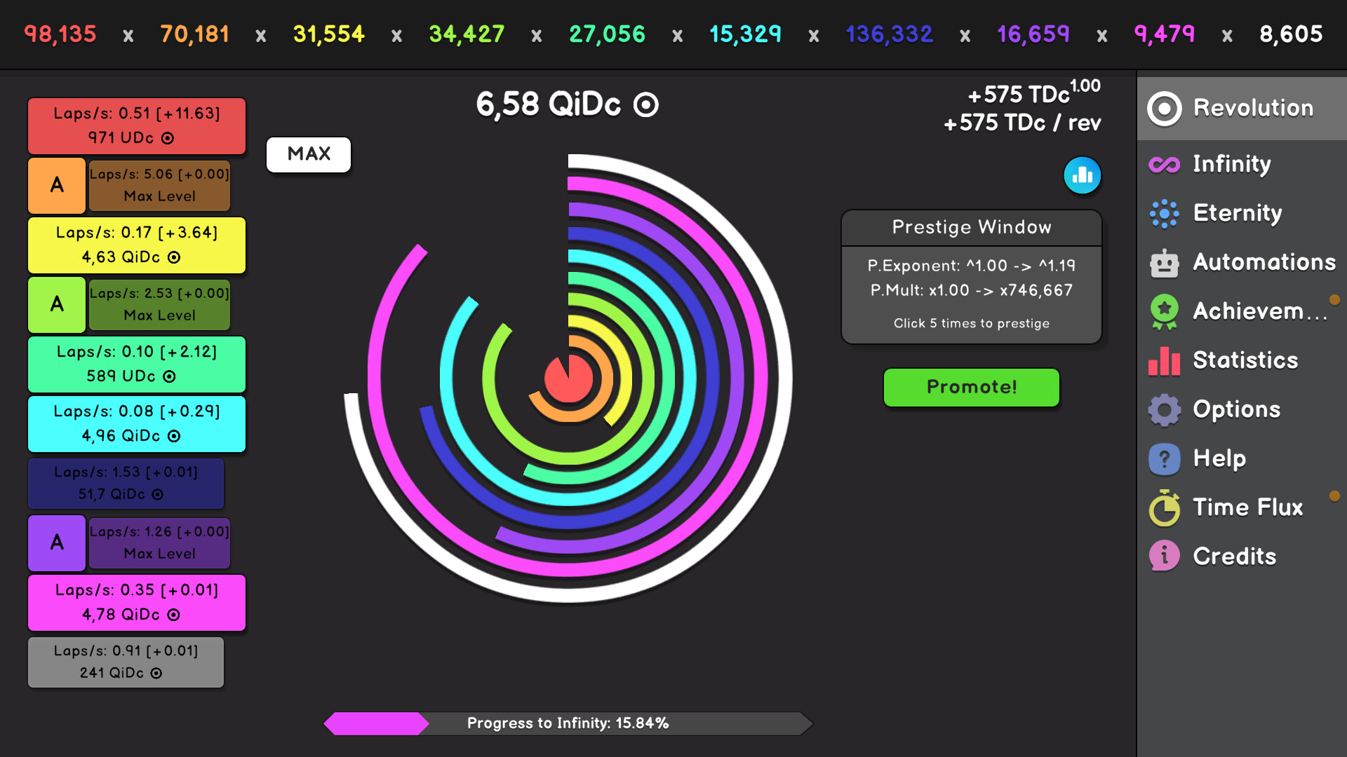 Revolution Idle Screenshot 0