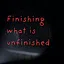 Finishing what is unfinished icon