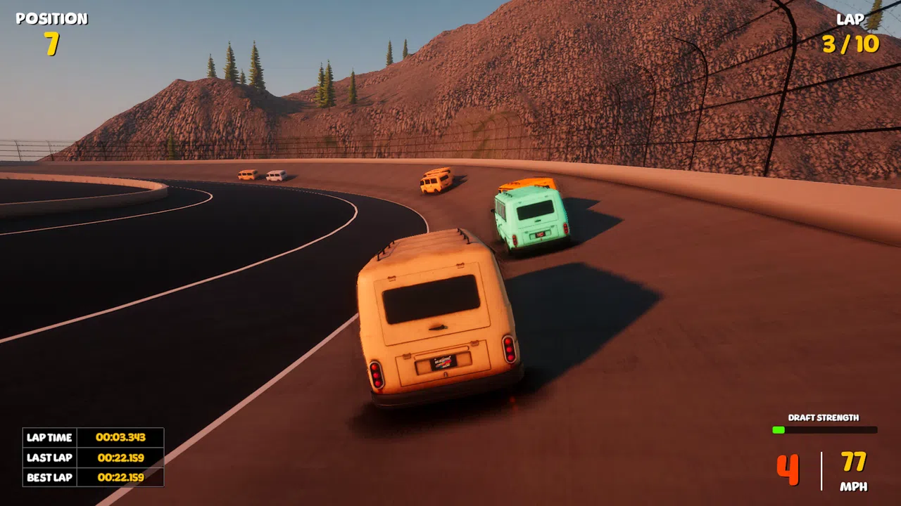 Big BEAUTIFUL Van Derby Racing Screenshot 2
