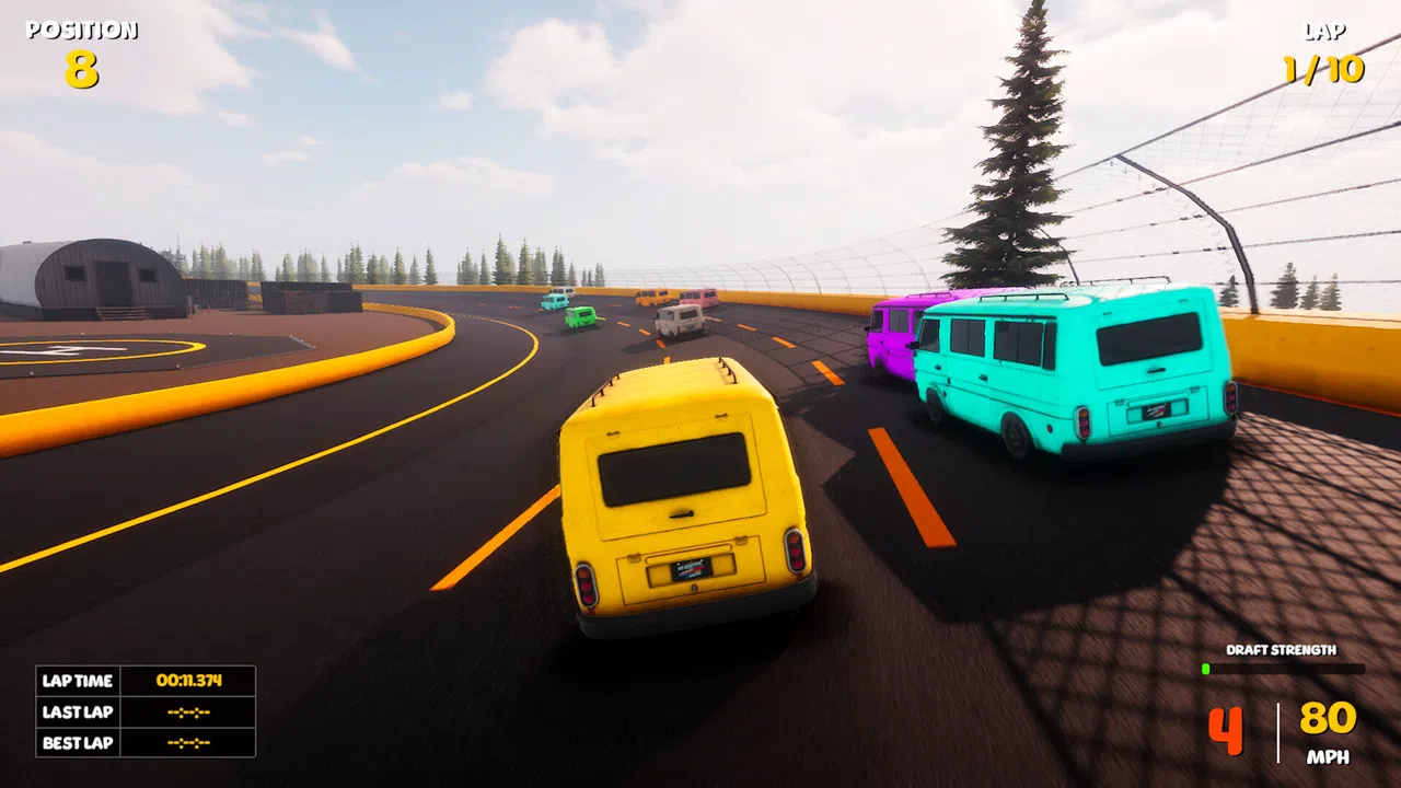 Big BEAUTIFUL Van Derby Racing Screenshot 0