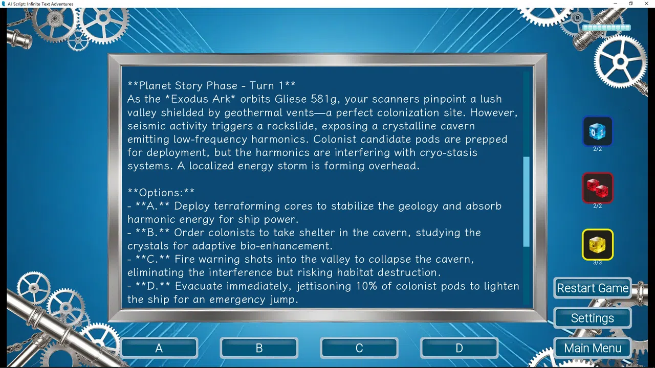 AI Script: Infinite Text Adventures Screenshot 5