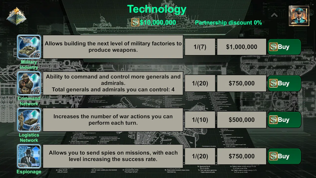 Empire’s Supreme Command Screenshot 4