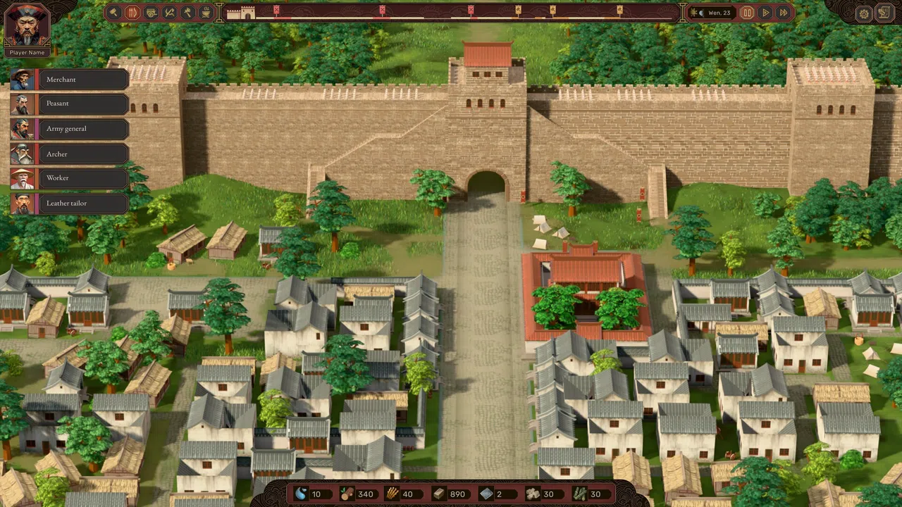 The Ten Thousand Li Wall Screenshot 0