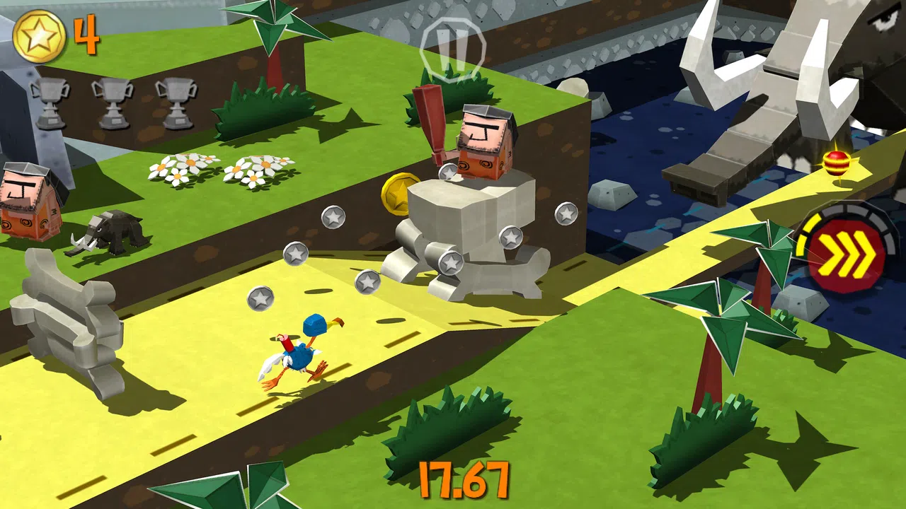 Cartoon Survivor - Stone Age Screenshot 1