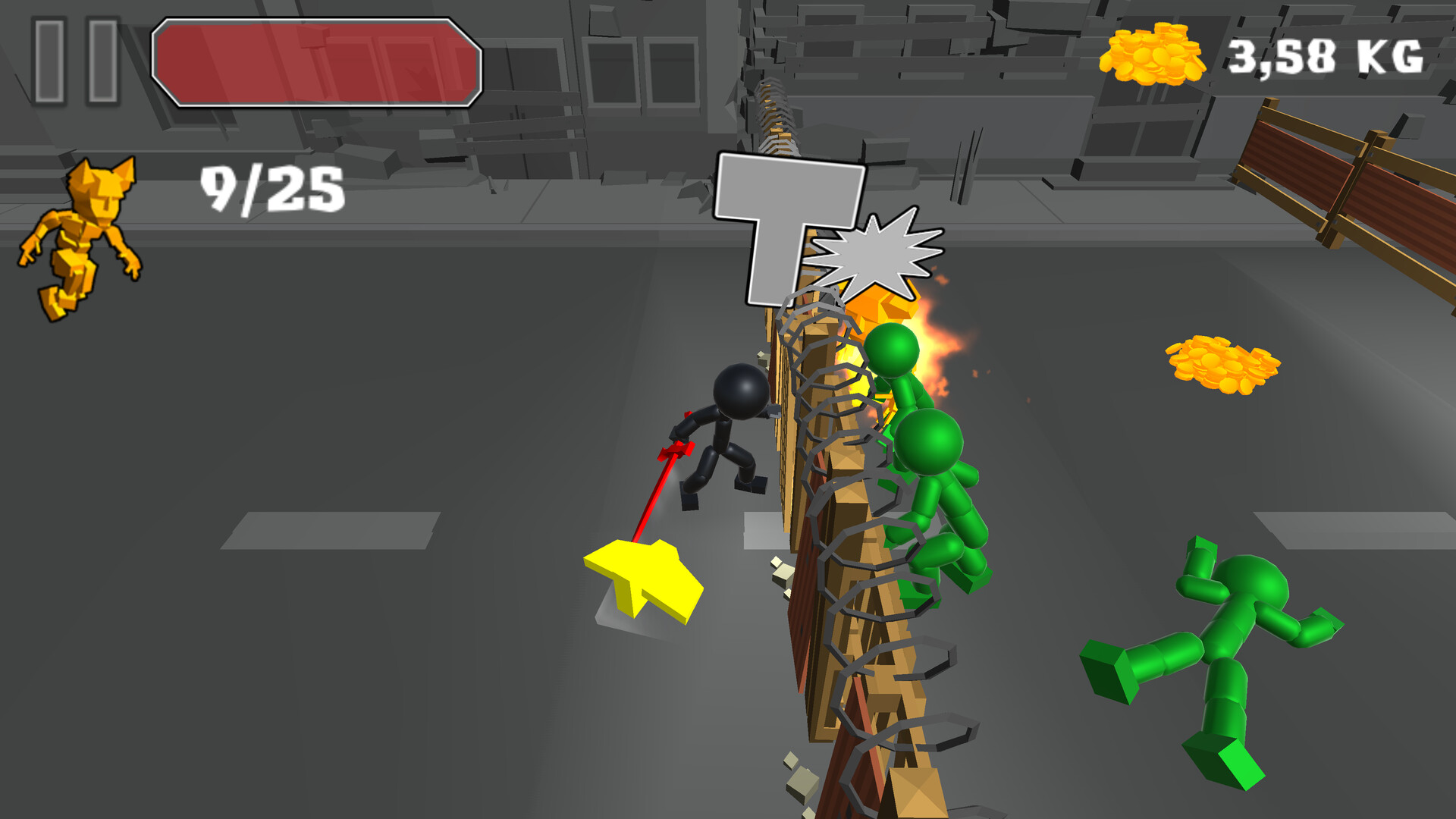 Stickman Killing Zombie Screenshot 9