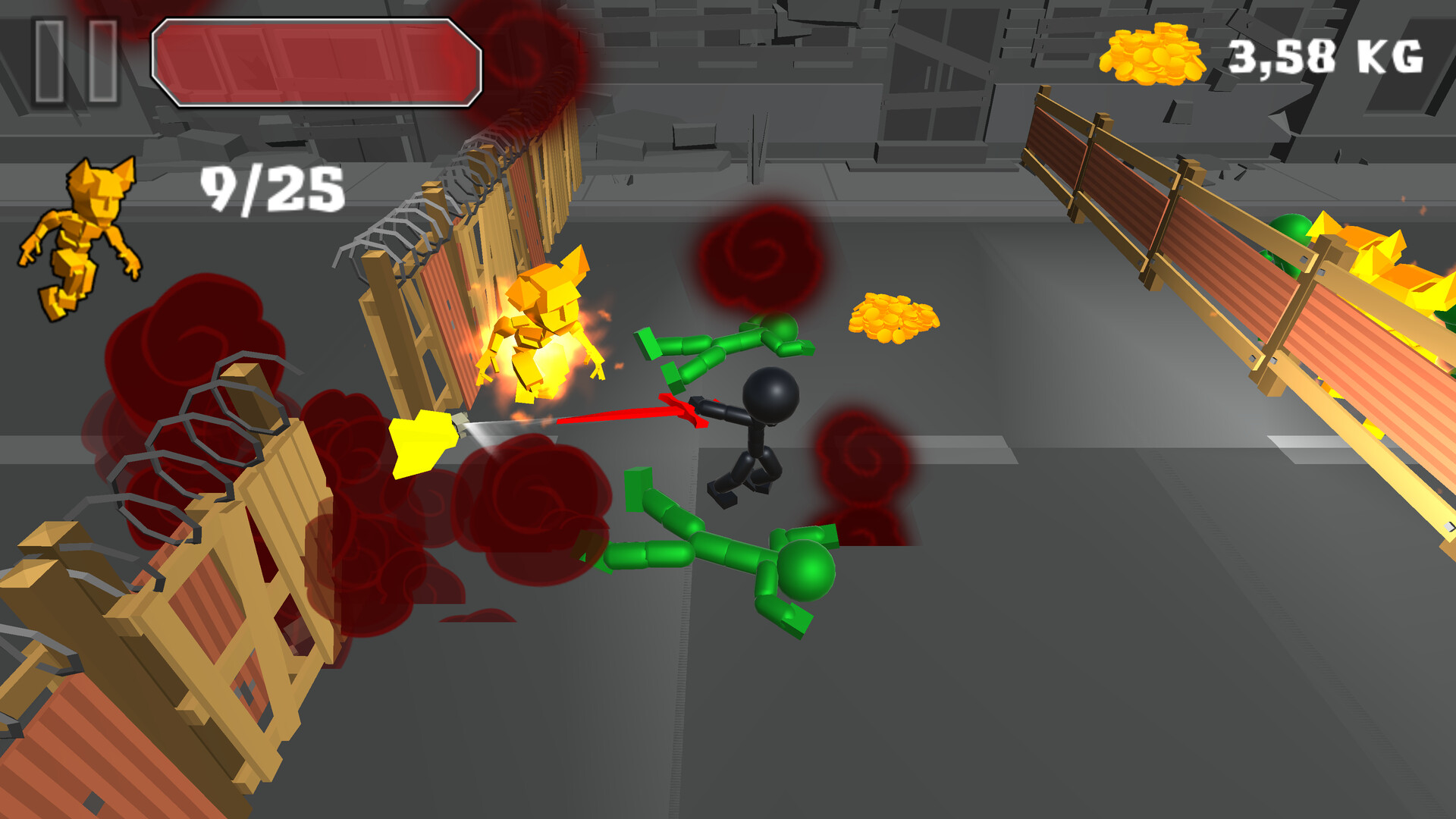 Stickman Killing Zombie Screenshot 11