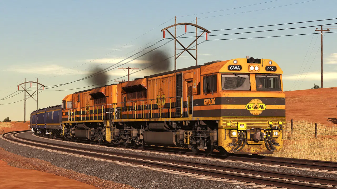 Trainz 2022 DLC - GT46C-ACe G1 - GWA / ORA / Aurizon Screenshot 5