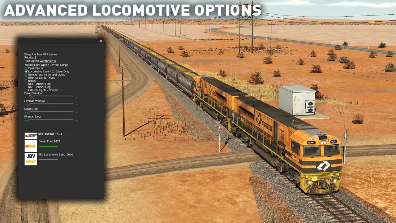 Trainz 2022 DLC - GT46C-ACe G1 - GWA / ORA / Aurizon Screenshot 6