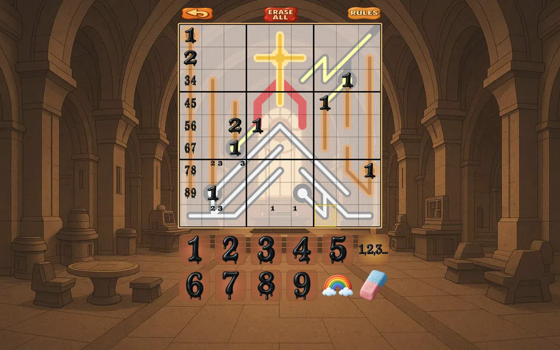Mr Toffee's Slow-Thermo Sudoku Puzzles Screenshot 9