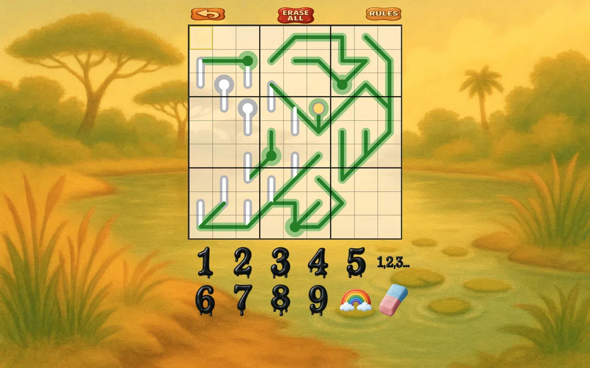 Mr Toffee's Slow-Thermo Sudoku Puzzles Screenshot 5