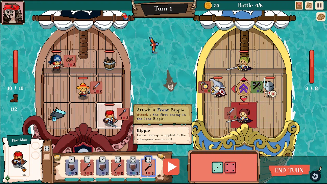 DeckWrecking Pirates Screenshot 0
