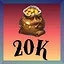 Collect 20000 Coins icon