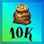 Collect 10000 Coins icon