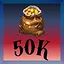 Collect 50000 Coins icon