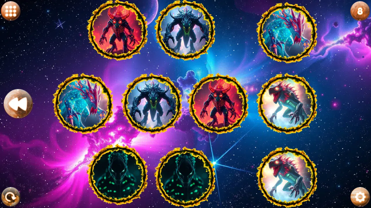 Space Memory: Monsters Screenshot 3