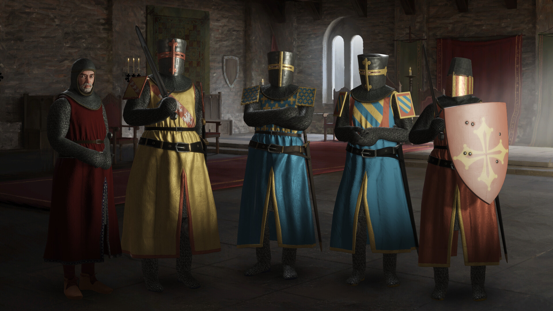 Crusader Kings III Creator Pack: High Medieval Warfare Attire Screenshot 2