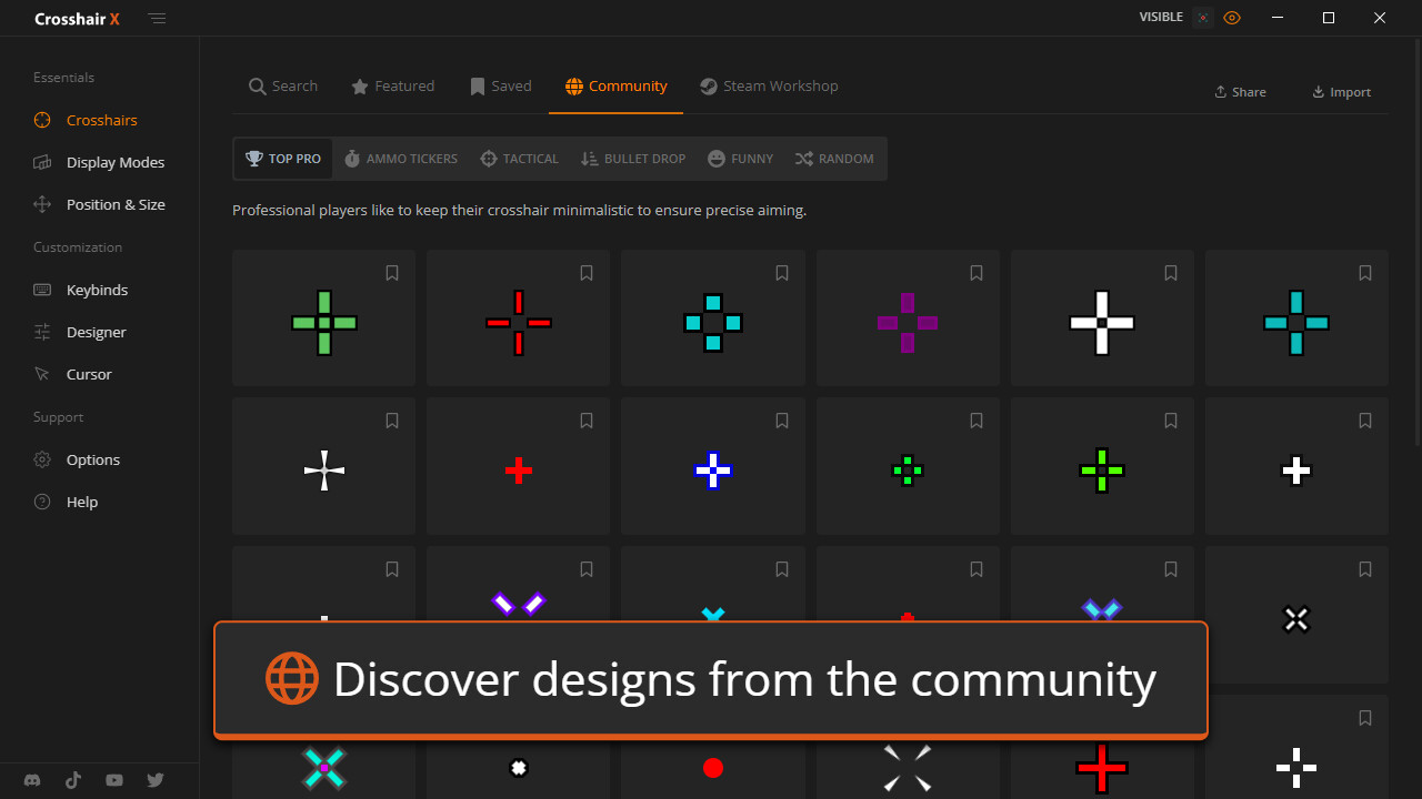 Crosshair X Screenshot 1