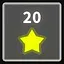 20 Stars Collected icon