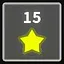 15 Stars Collected icon