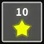 10 Stars Collected icon