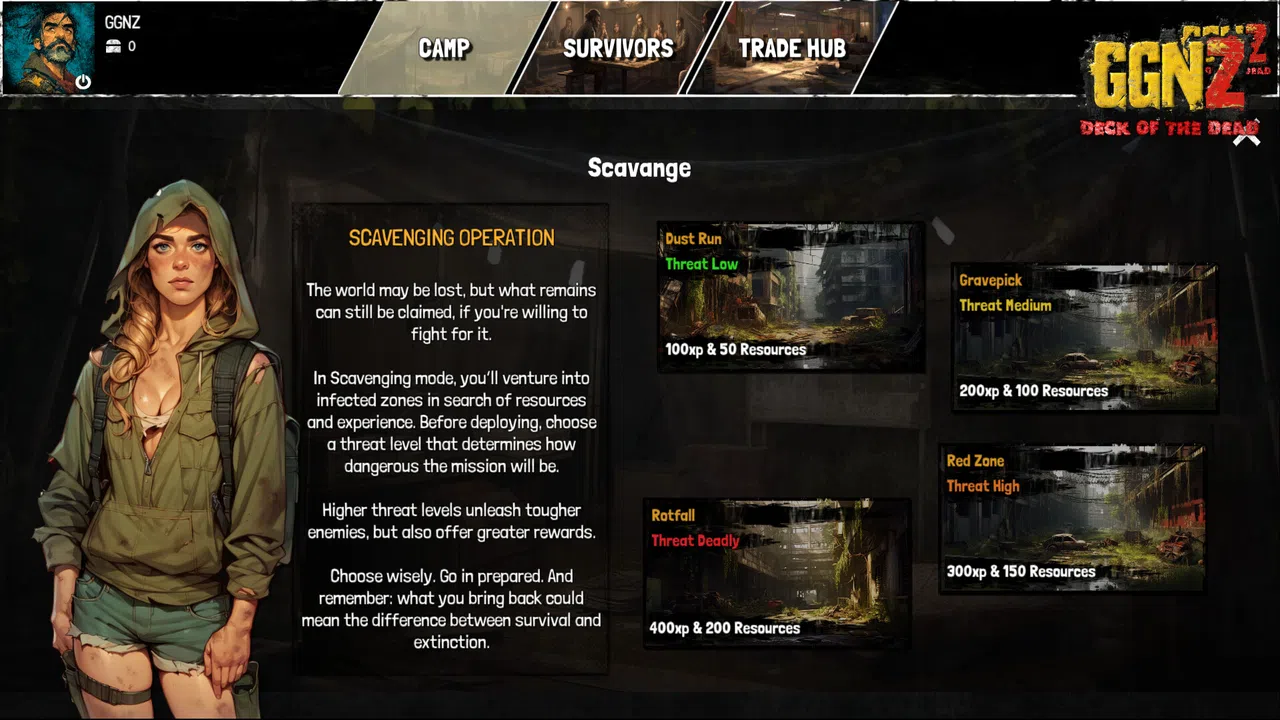GGnZ: Deck of the Dead Screenshot 6