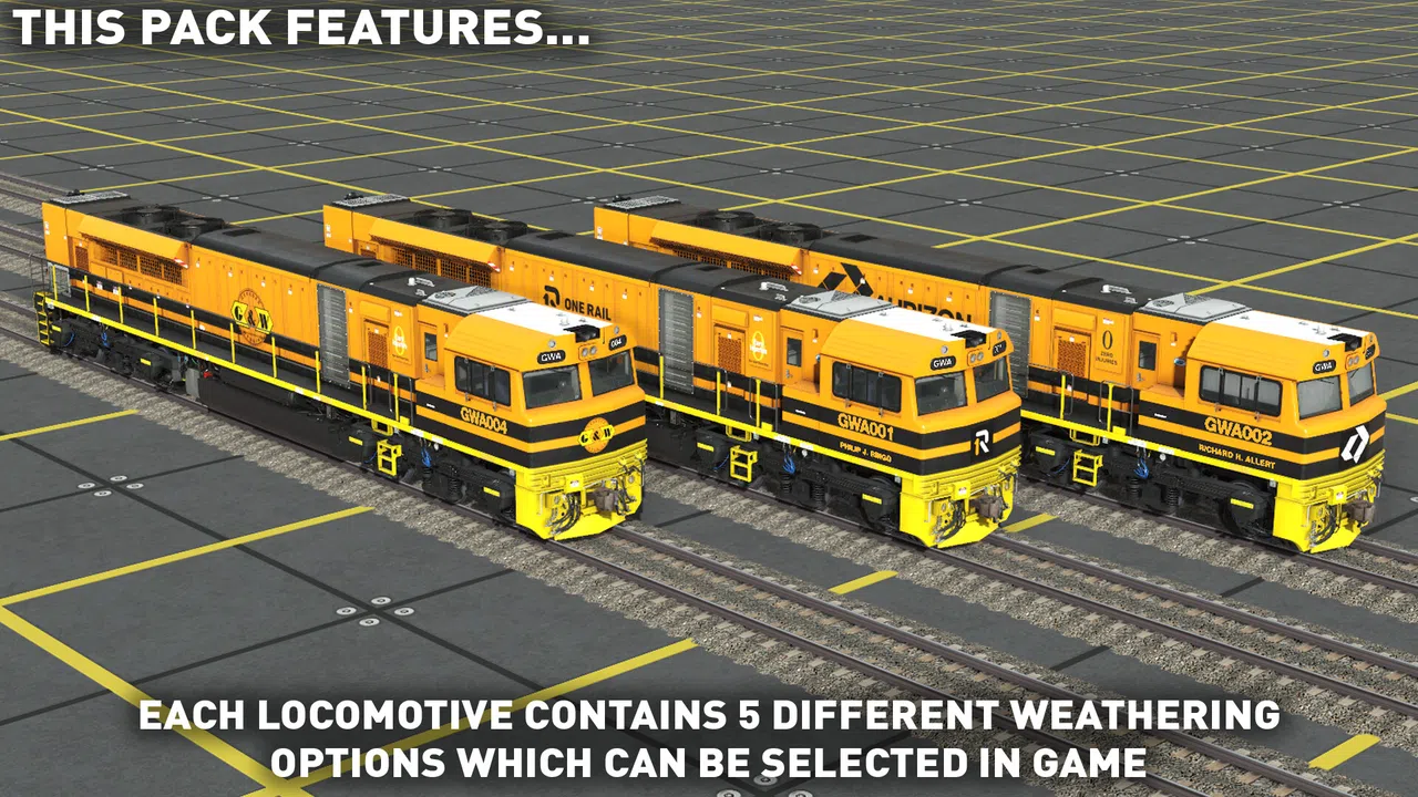 Trainz Plus DLC - GT46C-ACe G1 - GWA / ORA / Aurizon Screenshot 7