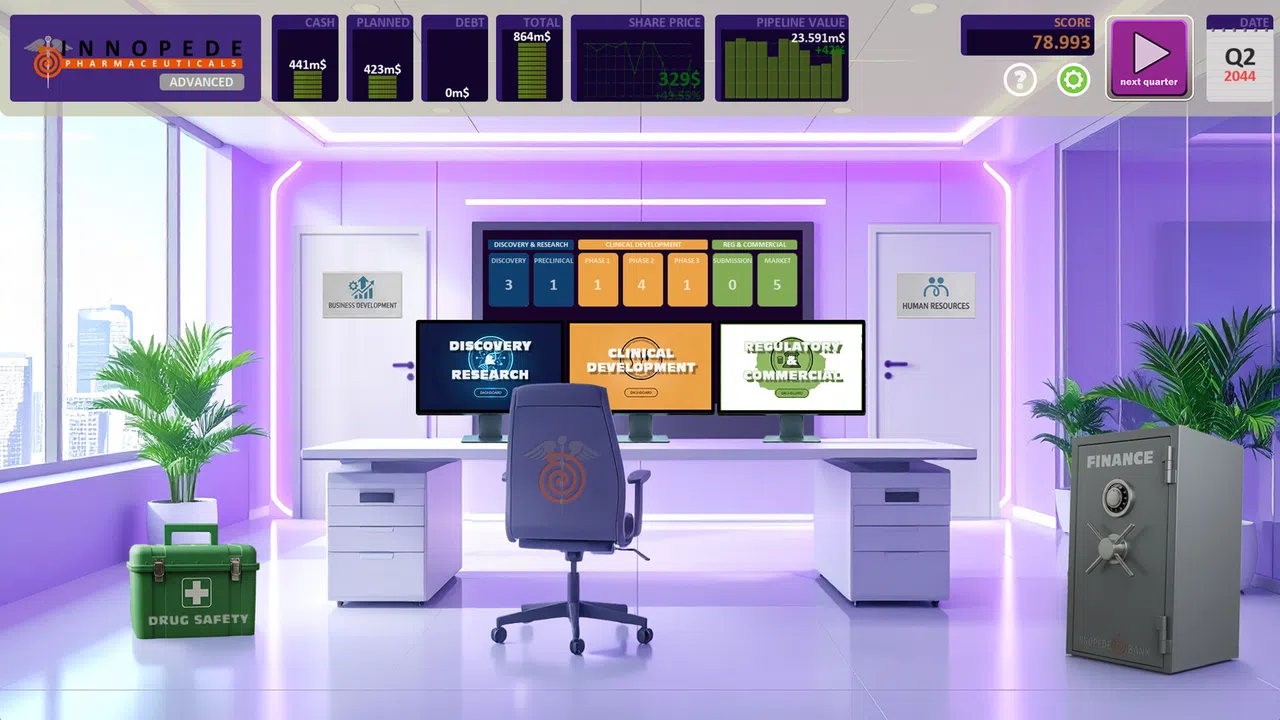 Pharma R&D Manager Screenshot 1
